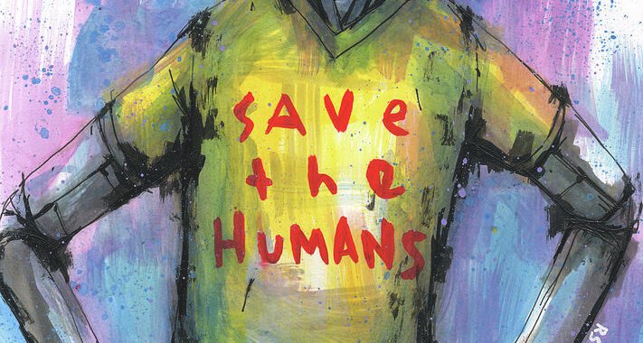 Save The Humans by Ric Stultz